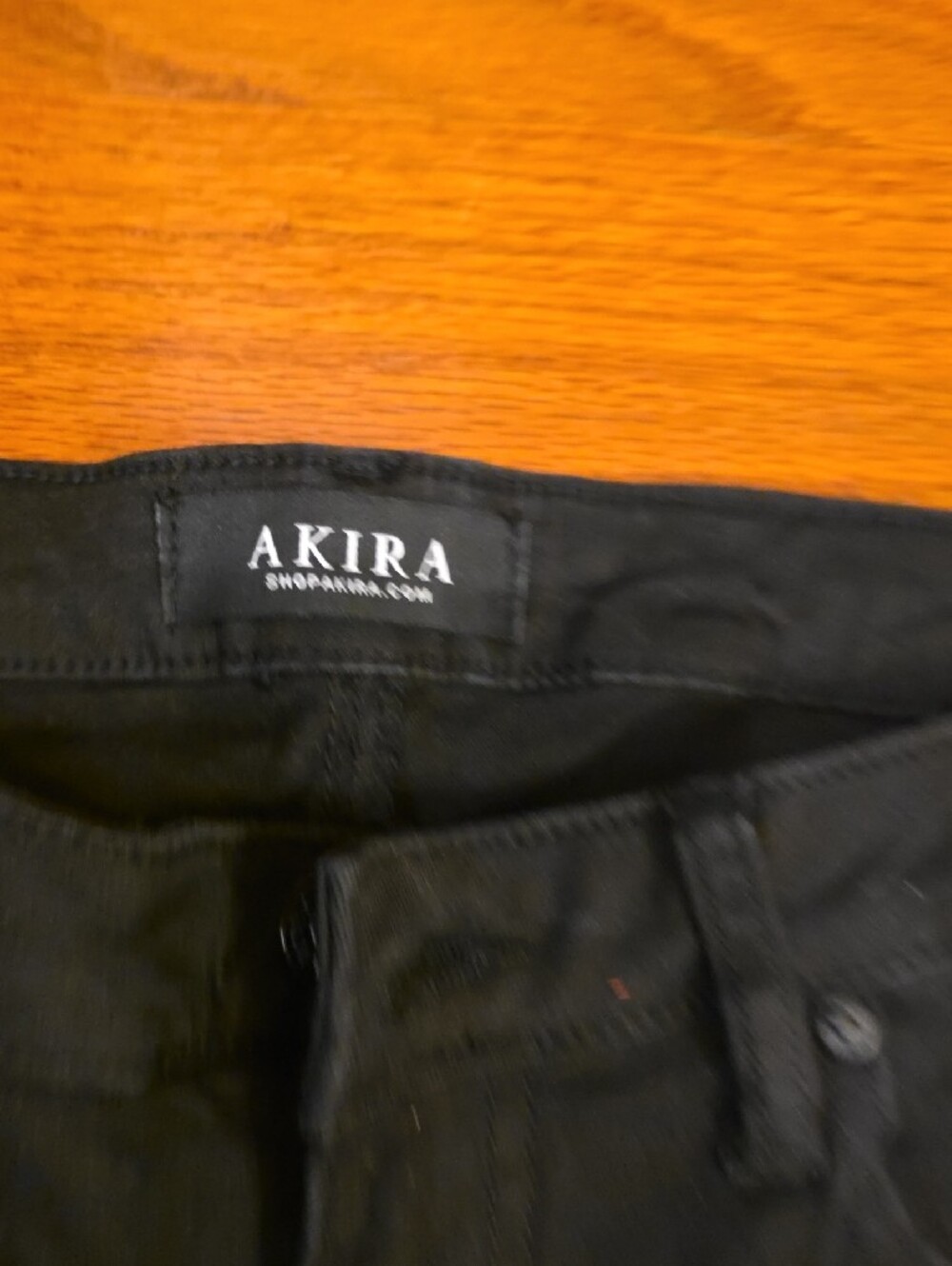 AKIRA Black High-Rise Skinny Jeans for Women Sz 9 - Picture 4 of 8